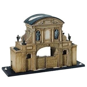 DEPT 56 THE DICKENS VILLAGE HISTORICAL LANDMARK SERIES TEMPLE BAR - RETIRED